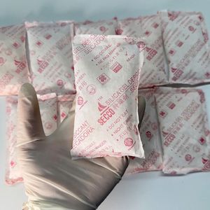 50G 100G Gel de sílice desecante Secco impresión roja absorbente de humedad de alta calidad FÁBRICA DE Vietnam venta al por mayor auxiliar químico - Product Image 1