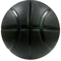 Ballon de basketball d'entraînement intérieur pour adultes, haute qualité, logo personnalisé, en cuir PVC durable, modèle KHASON 6561, 620-650g, enroulé en nylon et butyle