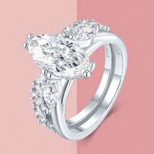 Bague en diamant de laboratoire de fabrication indienne pour les fêtes ou les artistes musicaux et la culture de rue ou pour un usage cadeau Disponible pour une livraison mondiale - Product Image 2