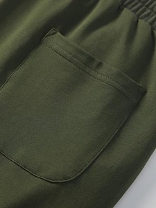 Pantalones de chándal de lana para hombre de invierno con logotipo personalizado de alta calidad al por mayor, pantalones de chándal para exteriores, pantalones de chándal cálidos informales para correr - Product Image 5