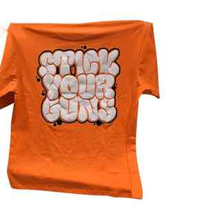 T-shirt à manches courtes de bonne qualité et à séchage rapide, imprimé en relief, dernière arrivée, T-shirt pour homme imprimé en relief personnalisé - Product Image 3