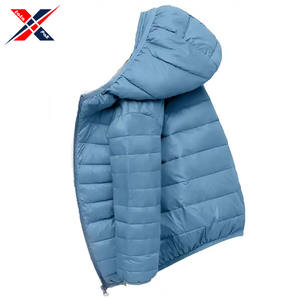 Vente en gros Nouvelle veste d'automne pour homme en toile matelassée à col montant imperméable respirante coupe classique - Product Image 5