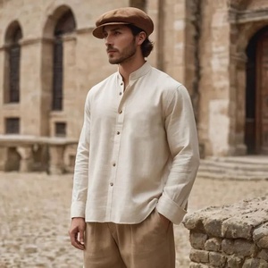 Camisa de vestir formal para hombres | Camisa de negocios de algodón Premium Look de diseñador/camisas de hombre de talla grande. - Product Image 6