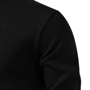 Meilleure vente sweats d'hiver en polaire à demi-fermeture éclair conception personnalisée du Pakistan teint uni au prix de gros - Product Image 3