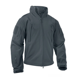 เสื้อแจ็คเก็ตกันลมผ้าฟลีซให้ความอบอุ่นสำหรับผู้ชายเสื้อแจ็คเก็ตยุทธวิธีสำหรับล่าสัตว์เสื้อแจ็คเก็ตเนื้อนิ่มแนวยุทธวิธีสำหรับฤดูใบไม้ร่วงและฤดูหนาวโลโก้ออกแบบได้ตามต้องการ - Product Image 2