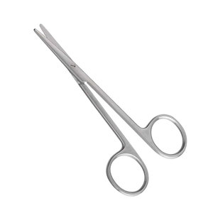 Tijera profesional de acero inoxidable Debakey Strabismus, pinzas curvas de 6 pulgadas, instrumentos quirúrgicos de precisión de 15 Cm aprobados por Ce - Product Image 2