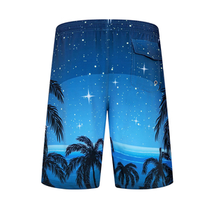 Vente en gros de shorts de bain personnalisés pour hommes shorts de plage pour hommes shorts de bain pour hommes avec séchage rapide sublimation imprime maillot de bain - Product Image 3