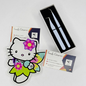 Wholesale High Quality Eco-Friendly Butterfly Hello Kitty Design Customizable <b>Magnetic</b> Handmade Acrylic Plastic <b>Lash</b> Tiles - Product Image 5