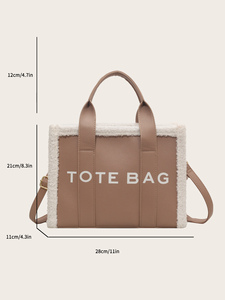 Borsa a Tracolla da Donna in Stile Europeo e Americano con Chiusura a Cerniera e Fodera in Poliestere - Product Image 2