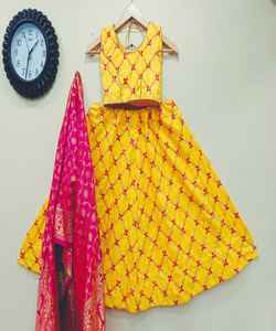 Recién llegado, último bebé Lehenga Choli listo para usar, Festival, precio especial al por mayor, multicolor en Ropa Étnica étnica - Product Image 6