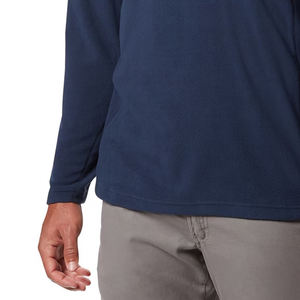 Prix avantageux pour les acheteurs en gros / Sweat-shirt à col côtelé pour homme avec couleur unie et logo personnalisé, manches longues - Product Image 3