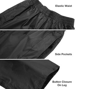 Chándal impermeable con capucha para hombre con características ajustables y ropa de calle de invierno de marca personalizada disponible a granel - Product Image 4