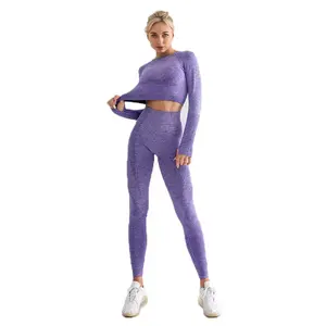 Découvrez un confort doux et onctueux avec un legging taille haute pour femme, parfait pour le yoga, la course à pied, le pilates et tous les jours. - Product Image 6