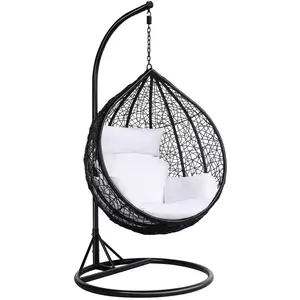 Best wholesale Supplier of Outdoor Hanging Egg swing Chair Leisure Wicker Patio Swing Chair for sell
