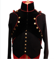 Nouvel uniforme britannique Napoléon, frac civil pour homme, manteau en laine, veste de frac pour homme