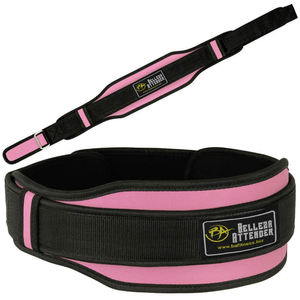 De Peso de elevación cinturón gimnasio ancho espalda de apoyo a la capacitación de las mujeres de color rosa cinturón - Product Image 5