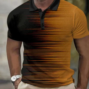 2025 nouveau Premium Design personnalisé hommes pour Polo T-Shirt haute qualité Slim Fit décontracté toile 100% coton avec motif imprimé - Product Image 1