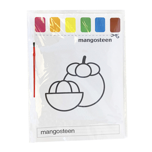 8 cái vẽ trái cây với bàn chải màu trang cuốn sách - Product Image 5