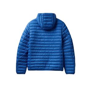 Nouveau logo personnalisé vêtements de travail uniforme polyester blanc plaine rembourré matelassé hiver unisexe imperméable hiver doudoune hommes BD - Product Image 4