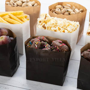 Sacs d'emballage alimentaire sandwich kraft hot dog pains de restauration rapide sac en papier matériau écologique sac refermable pour hot-dog sandwich - Product Image 6