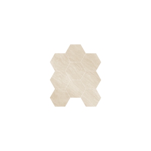 Unicrete Mosaic 262x300 mmFull Body Porcelaine Hexa Carreau de mosaïque en céramique pour mur et sol Utilisation extérieure pour les projets d'hôtel de villa - Product Image 2