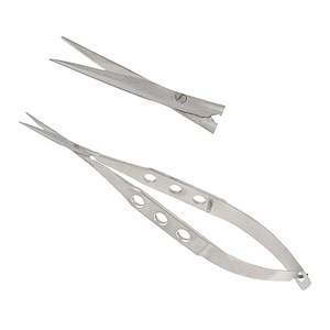 Tijeras Micro Castroviejo de Alta Calidad, Tijeras Microquirúrgicas Curvas, Tijeras Microquirúrgicas Rectas, Instrumentos Quirúrgicos Oftálmicos - Product Image 6
