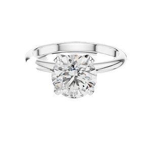 Bague de fiançailles en diamant CVD cultivé en laboratoire 1,5 carat VVS-VS EF pour femme, or 18 carats, 14 carats, 10 carats et argent 925, moissanite et diamant - Product Image 3