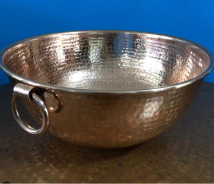 Tazón de cobre pulido de grado Spa para baños de pies, tratamientos de Spa domésticos ecológicos y rutinas de relajación diaria, uso en fiestas - Product Image 1