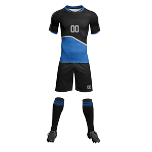 Ensemble d'uniformes de football de club personnalisés en polyester 100% avec découpe automatisée Logo de sublimation personnalisé pour vêtements d'équipe et joueurs de football - Product Image 5