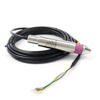 Capteur de niveau ultrasonique intégré par instrument avec la sonde matérielle de Ptfe 4 fils 4-20ma relais Rs485