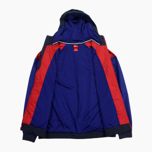 Chaqueta Cortavientos de Invierno de Lona con Diseño Elegante, Impermeable, Cortavientos, con Capucha, Ligera, Antiarrugas, Cómoda, en Contraste para Hombre - Product Image 2