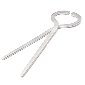 Pinces à cerceau en acier inoxydable de qualité supérieure dans des tailles personnalisées testeur de sabot professionnel en gros de haute qualité - Product Image 5