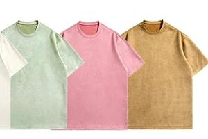 Camiseta de algodón con lavado ácido de peso pesado Vintage para hombre, Jersey transpirable de manga larga con cuello redondo de gran tamaño, tejido de punto, talla grande Unisex - Product Image 6