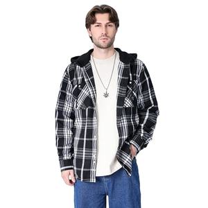 เสื้อโอเวอร์ไซส์สำหรับผู้ชาย, เสื้อมีฮู้ดสไตล์ป๊อปมีปกเสื้อแบบสตรีทแวร์ทรงสลิมฟิตสำหรับฤดูหนาวแขนยาวไซส์ใหญ่ - Product Image 1