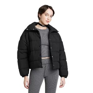 Chaqueta Acolchada de Mujer de Alta Calidad al por Mayor 2024, Ropa de Invierno de Moda, Chaqueta Corta Acolchada para Mujer, Talla Grande, Abrigo Ligero Acolchado - Product Image 2