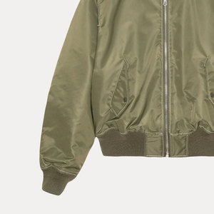 Blouson Bomber Unisexe en Toile 2026 – Matière Douce au Toucher, Style Premium, Hiver, Capuche, Coupe-Vent, Poignets Côtelés, Doublure Coton, Fermeture Éclair - Product Image 6