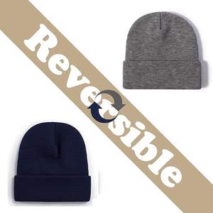 Gorro de invierno de punto de cable grueso de moda, gorro cálido elegante para hombres, diseño de lana suave y elástico, ideal para ropa de moda al aire libre - Product Image 5