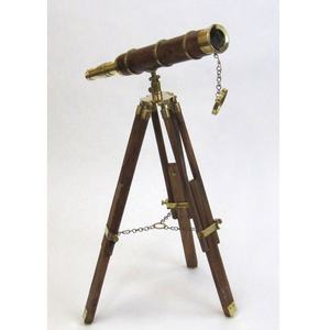 Télescope nautique antique en laiton avec support en laiton télescope astronomique Spyglass de qualité solide télescope professionnel - Product Image 5