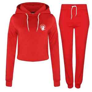 Wholesale <b>Women's</b> Organic Cotton Quick Dry Breathable Eco-Friendly <b>Fleece</b> Lined <b>Joggers</b> & Tracksuits with Custom Logo Positions - Product Image 1
