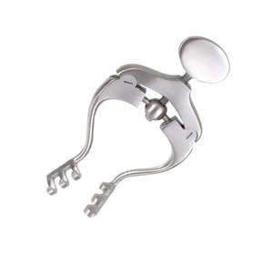 Ensemble chirurgical général d'instruments médicaux Jansen, rétracteur auto-retenant en acier inoxydable, manuel, certifié MOL CE, classe II chirurgical - Product Image 2