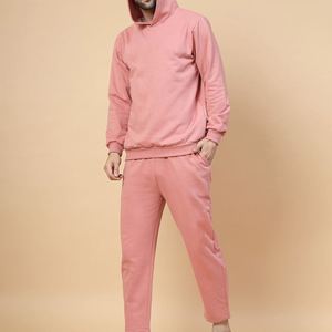 Ensemble survêtement homme de haute qualité en coton, sweat à capuche et jogging, taille XL, coupe ajustée, logo personnalisé, fitness d'hiver, deux pièces - Product Image 3