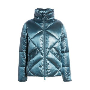 Veste matelassée personnalisée vestes à bulles zippées pour femmes-Meilleures ventes de vestes matelassées en gros au Pakistan - Product Image 5