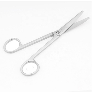 Ensemble d'instruments chirurgicaux médicaux industriels personnalisables Ciseaux de chirurgie en acier inoxydable Tête lisse droite incurvée pour - Product Image 1