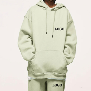 Conjunto de Chándal Personalizado de Fábrica para Mujer, Talla Grande, Unisex, Sudadera Lisa, Personalizable con Bordado, 2 Piezas - Product Image 3