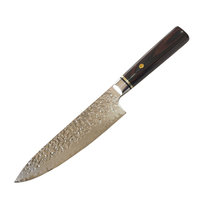 Vente en gros de coutellerie personnalisée OEM ODM Nouveau couteau de chef professionnel japonais Couteau de cuisine en acier inoxydable damas Netteté d'utilisation - Product Image 1