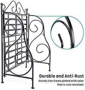 Premium Glass <b>Spice</b> <b>Rack</b> Keep <b>Spices</b> Neat & Accessible Foldable Multi Purpose <b>Spice</b> <b>Rack</b> - Product Image 2