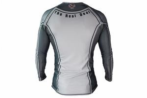 Rashguard Anti-UV de manga larga de compresión unisex personalizado UPF50 secado rápido transpirable BJJ MMA sublimado OEM ODM 2025 - Product Image 3