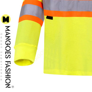 T-shirt de travail réfléchissant haute visibilité Polo haute visibilité pour la sécurité en plein air Meilleures ventes sur les vêtements de sécurité haute visibilité - Product Image 2