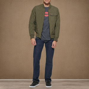 High Quality OEM Blank Sports Soft Shell Baseball <b>Jacket</b> Custom Printing Long Sleeve Plain Mans Bomber Varsity <b>Jacket</b> - Product Image 5