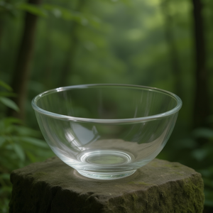 Tasse en verre borosilicate transparent classique (17 cm) – Vaisselle polyvalente – Modèle 179B000 7940 - Product Image 3